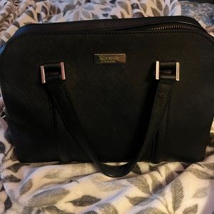 Kate Spade ♠️ perry leather medium satchel (black)
